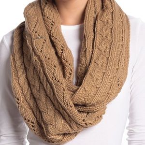 Michael Kors Camel Infinity Scarf